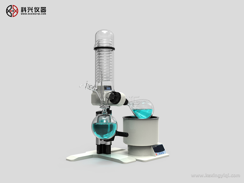 旋轉蒸發(fā)儀小型技術手動側面 旋轉蒸發(fā)儀小型技術手動側面