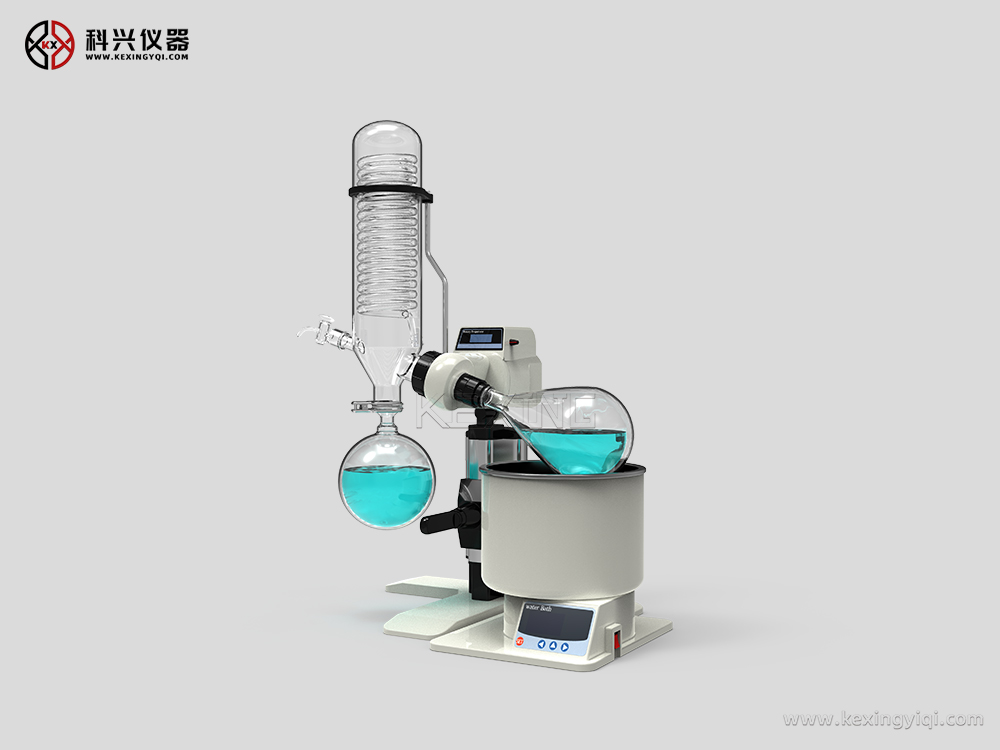 旋轉蒸發(fā)儀小型技術手動側面 旋轉蒸發(fā)儀小型技術手動側面